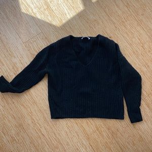 Everlane crop cashmere sweater